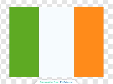 Ireland Flag Vertical Tricolor Design Free PNG - PNGate