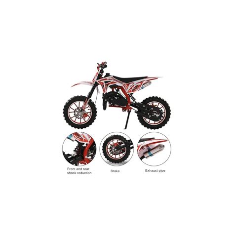 GIFZES Mini Dirt Bike Gas Power 2 Stroke Dirt Bike, 49CC India | Ubuy