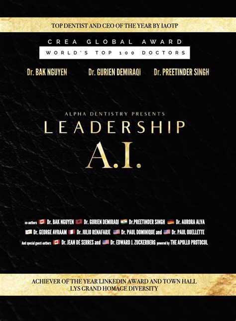 Leadership 2 : Artificial Intelligence (LEADERSHIP - Changing the world ...