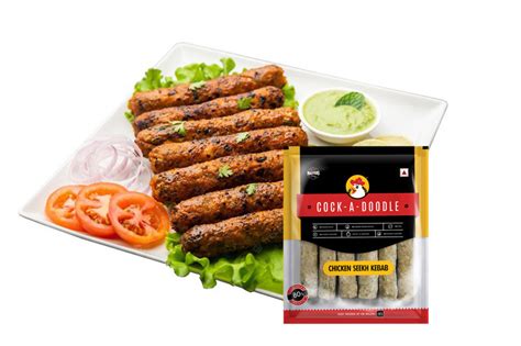 Chicken Seekh Kebab Producer & Supplier in Punjab India - Meat Masters