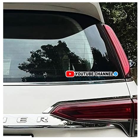 indnone® Customized Car Sticker for YouTube Channel Name Sticker for ...
