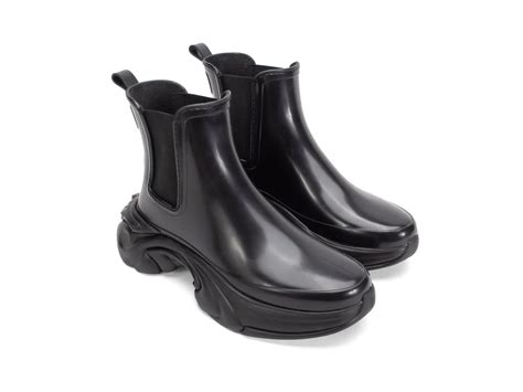 Fury - Black Vegan | Chelsea Rain Boots | Fluevog Shoes