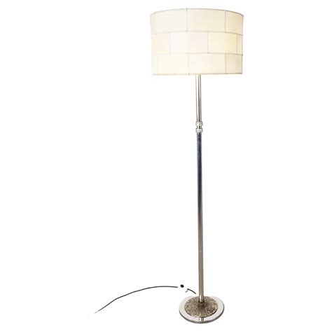 1970s Stacked Chrome Ball Floor Lamp For Sale at 1stDibs