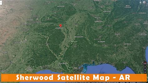Sherwood, Arkansas Map