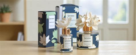 Satianu Serenity Scented Flower Diffuser 75ml | Premium Long-Lasting ...