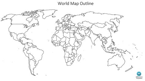 Image result for Basic World Map Outline