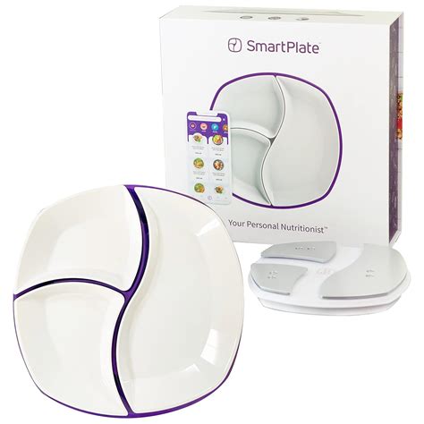 SmartPlate Portion Control Device and App - Smart Scale Plate with 6 ...