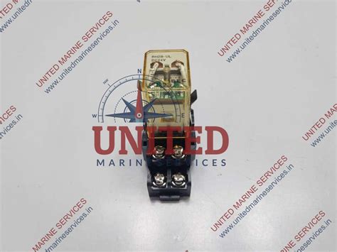 IDEC RH2B-ULDC24V POWER RELAY WITH SOCKET BASE SH2B-05 - LOT OF 2 ...