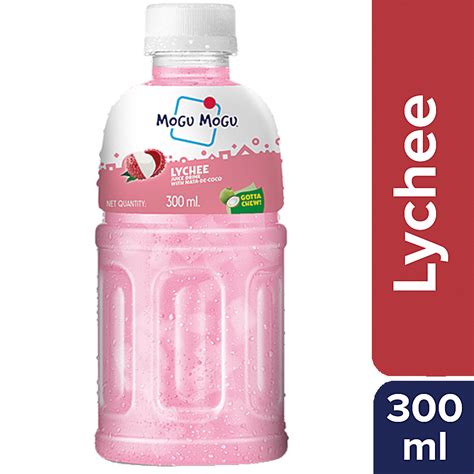 Mogu Mogu Juice, Lychee, 300 Ml