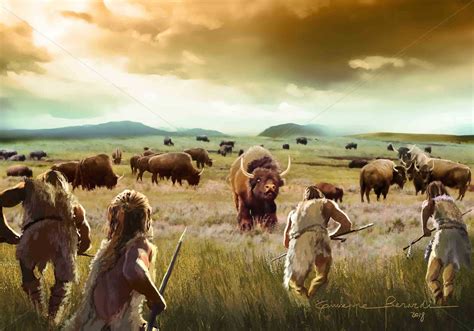 Bison Humans 的图像结果