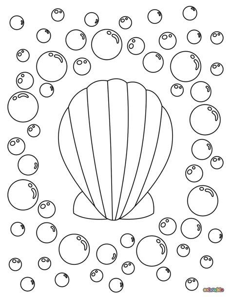 Image result for Shellfish Coloring Pages