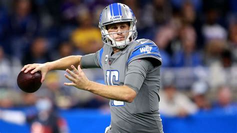 Detroit Lions QB Jared Goff considered 'probable' vs. Green Bay Packers ...