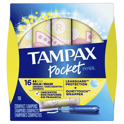 Snapklik.com : Tampax Compact Pearl Tampons