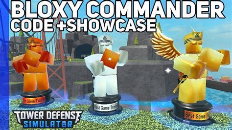 Image result for TDS Code for Bloxy Commander