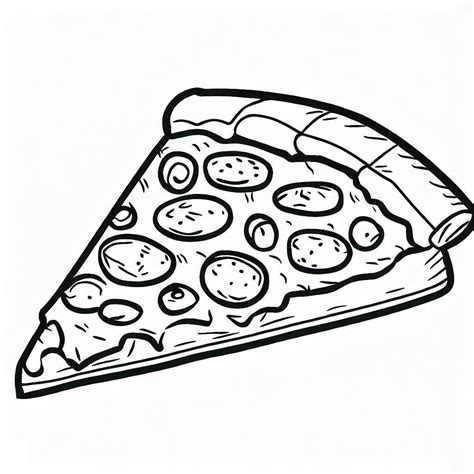 Pizza Coloring Pages