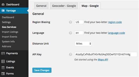 Google API Key 的图像结果