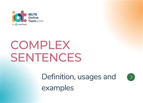 Complex sentences | IELTS Online Tests