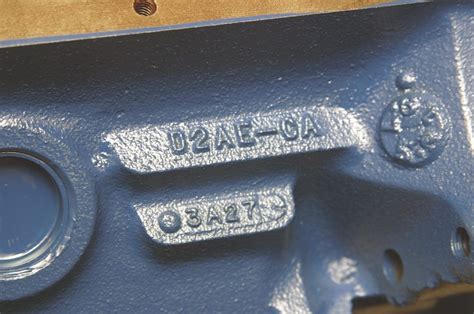 How to Tell Ford Engine by Block Code 的图像结果