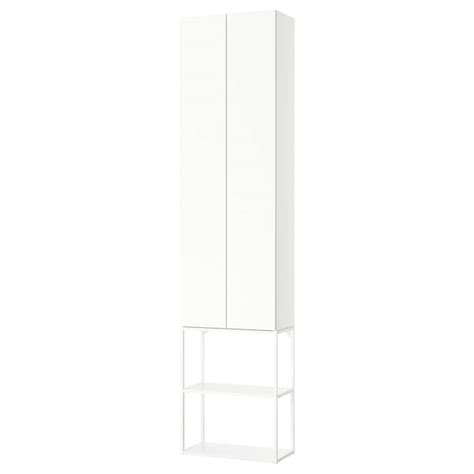 ENHET storage combination, white, 60x32x255 cm (235/8x125/8x1003/8") - IKEA