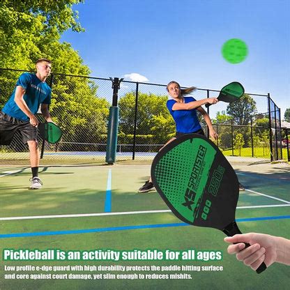 CG1415 Pickle Ball Racket Set Pickle Ball Paddle Kit with 2 Rackets + 4 ...