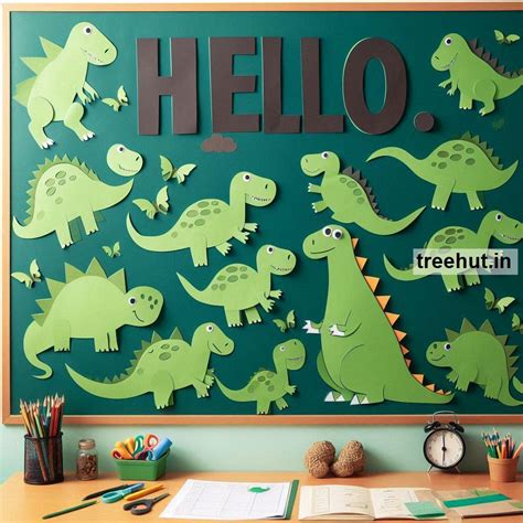 Dinosaur Bulletin Board Ideas for Elementary School. Back to School ...