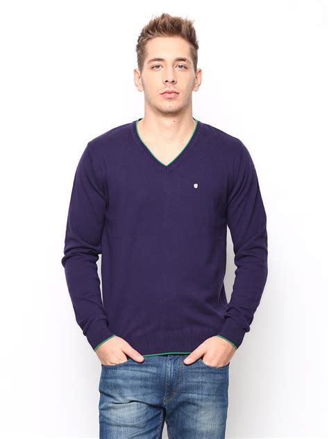Buy Blackberrys Men Purple Sweater - Sweaters for Men 528959 | Myntra