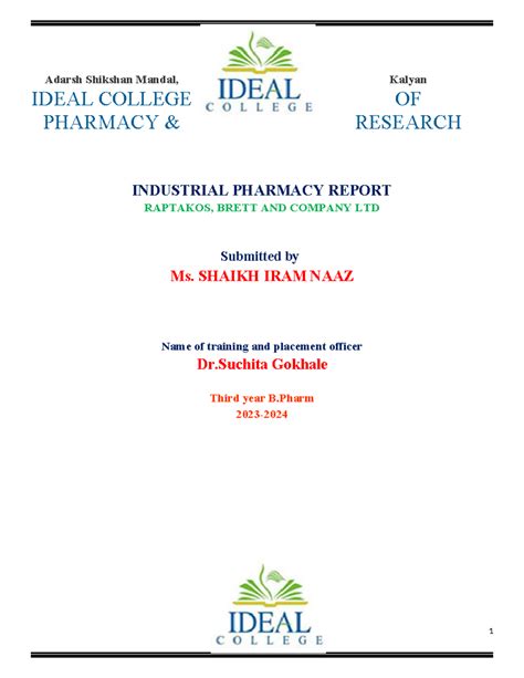 22 - project report - Adarsh Shikshan Mandal, Kalyan IDEAL COLLEGE OF ...