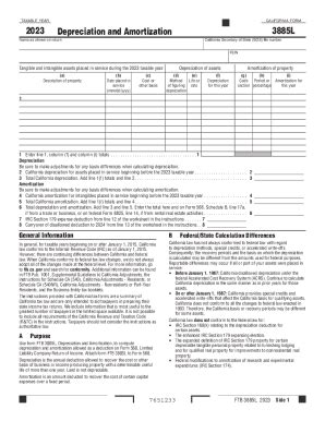 2023-2025 CA Form 3885L Fill Online, Printable, Fillable, Blank - pdfFiller