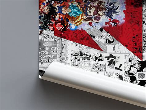 Goku Manga Compilation Poster - Dragon Ball – Weebshop