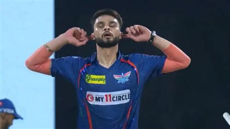 LSG vs MI in IPL 2023: Naveen-Ul-Haq’s unique celebration after taking ...