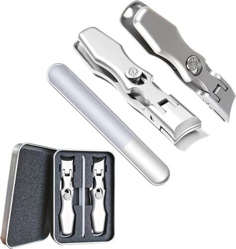 Amazon.com : Portable Ultra Sharp Nail Clippers, Shirem Nail Clipper ...