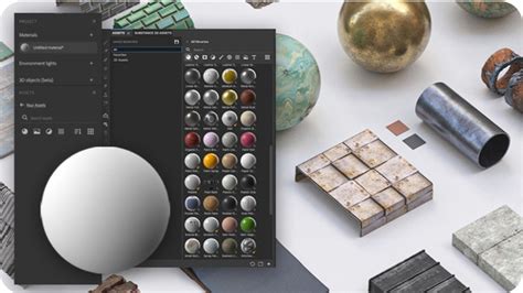 3D özellikleri - Adobe Substance 3D