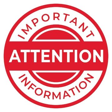 Attention Important Information 的图像结果