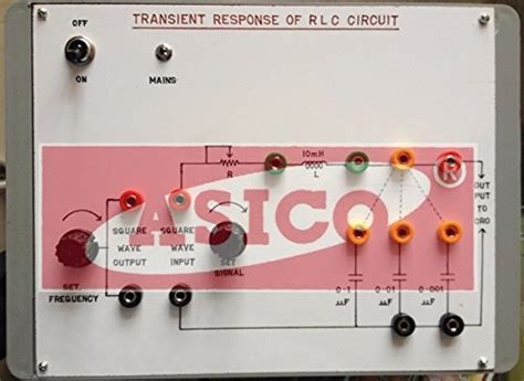 Transient Response of RLC Circuit with built-in Square Wave Oscillator ...