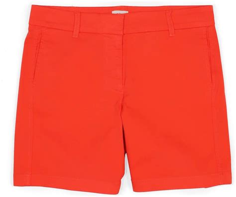 J.Crew Women's 7 Inch Chino Stretch Cotton Shorts at Amazon Women's ...