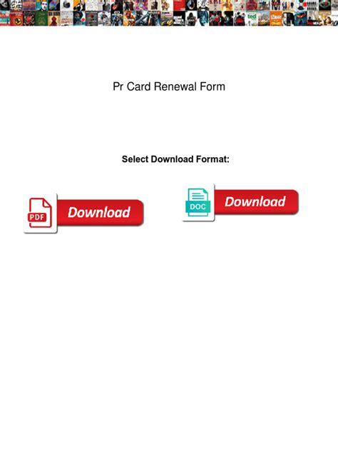 Fillable Online Pr Card Renewal Form. Pr Card Renewal Form winflash Fax ...