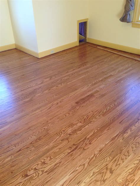 1950s 2 1/4" Red Oak Hardwood Floor Refinished by Smithbrosfloors.com