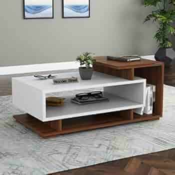 WOODEN STREET® Jevon Engineered Wood Coffee Table/Centre Table/Tea ...