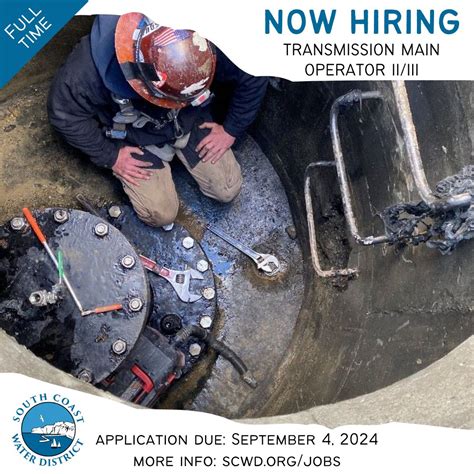 #hiring | South Coast Water District
