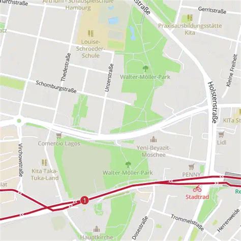 veloroute.hamburg · Abgeschlossen: Louise-Schroeder-Straße