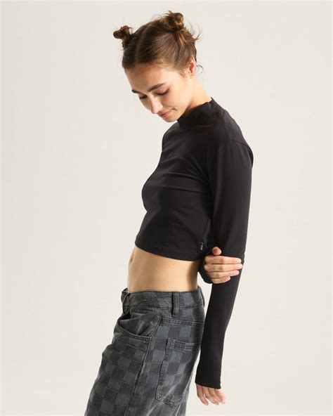 T-shirt Script Mini Mock en Noir| Vans FR