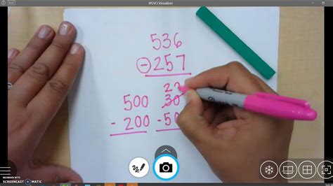 Image result for Split Strategy Subtraction Examples