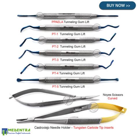 Medentra Gum Tunneling Procedure Micro Surgery Kit for PPAELA India | Ubuy