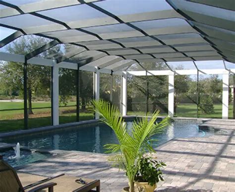 Image result for Pool Screen Enclosure Structure Construction