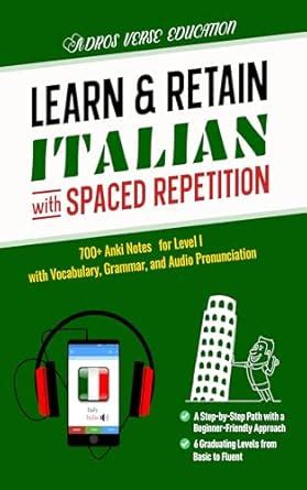 Learn & Retain Italian with Spaced Repetition: 700+ Anki Notes for ...