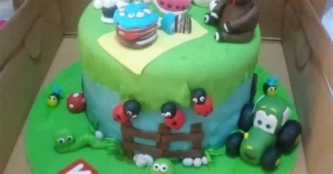 Firm Animal Theme Fondant Cake Delivery in Delhi NCR - ₹3,799.00 Cake ...