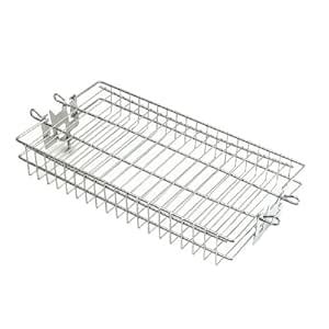 Fire Magic Stainless Steel Flat Rotisserie Basket 3618 : Amazon.in ...