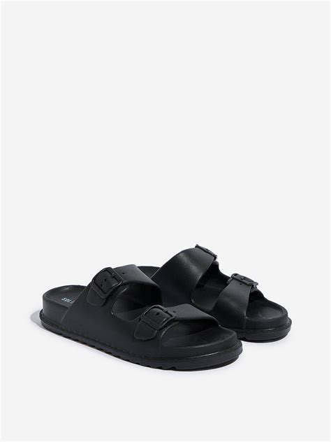 Buy SOLEPLAY Black Double Band Flip-Flop from Westside