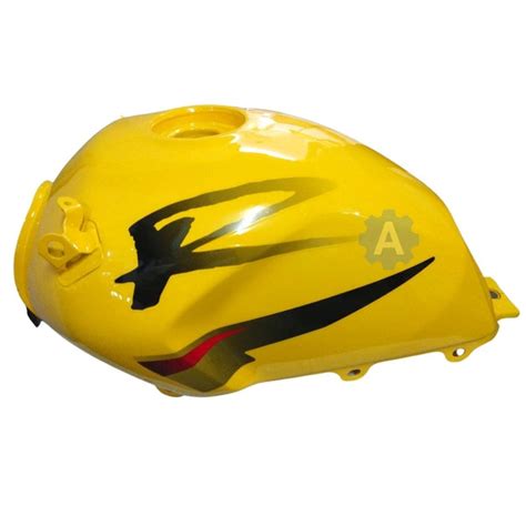 Ensons Petrol Tank for Hero Karizma R (Yellow/Black)