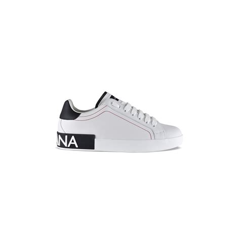 Luxury sneakers for men - Dolce & Gabbana Portofino sneakers in white ...